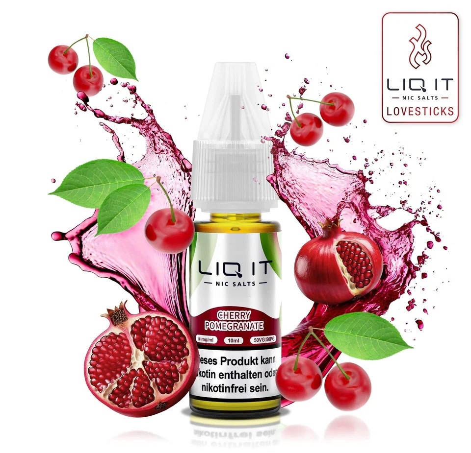 Lovesticks Liq It Liquid Cherry Pomegranate 10ml Lovesticks Liq It Liquid Cherry Pomegranate 10ml