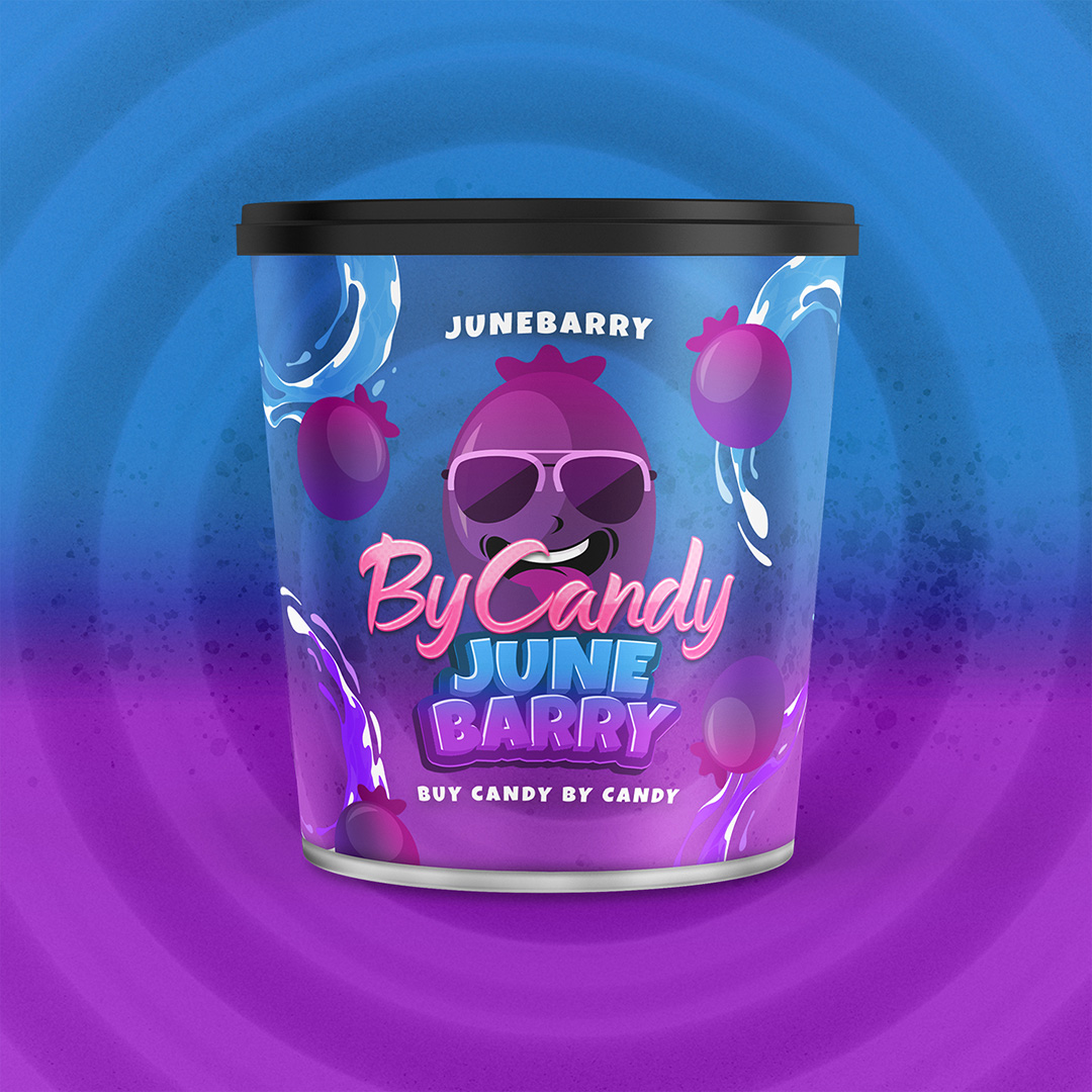 By Candy Virginia Shisha Tabak Juneberry 200g