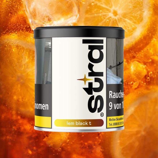 Stral - Lem Black T 200g Shisha Tabak Stral - Lem Black T 200g Shisha Tabak