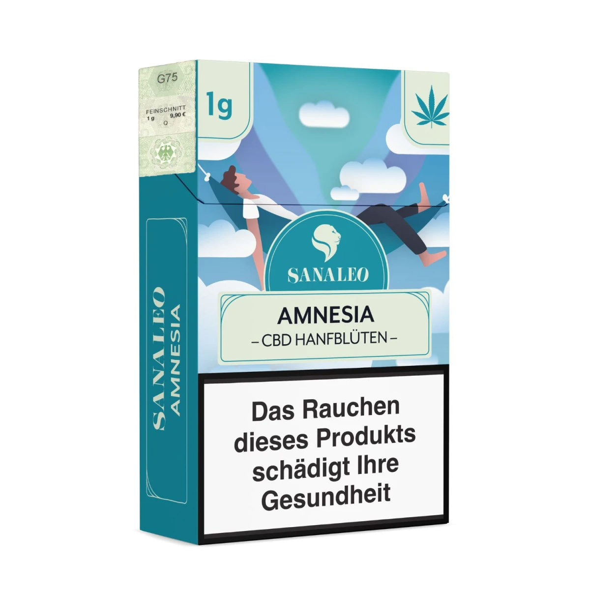 Sanaleo CBD Blüte Amnesia 1g
