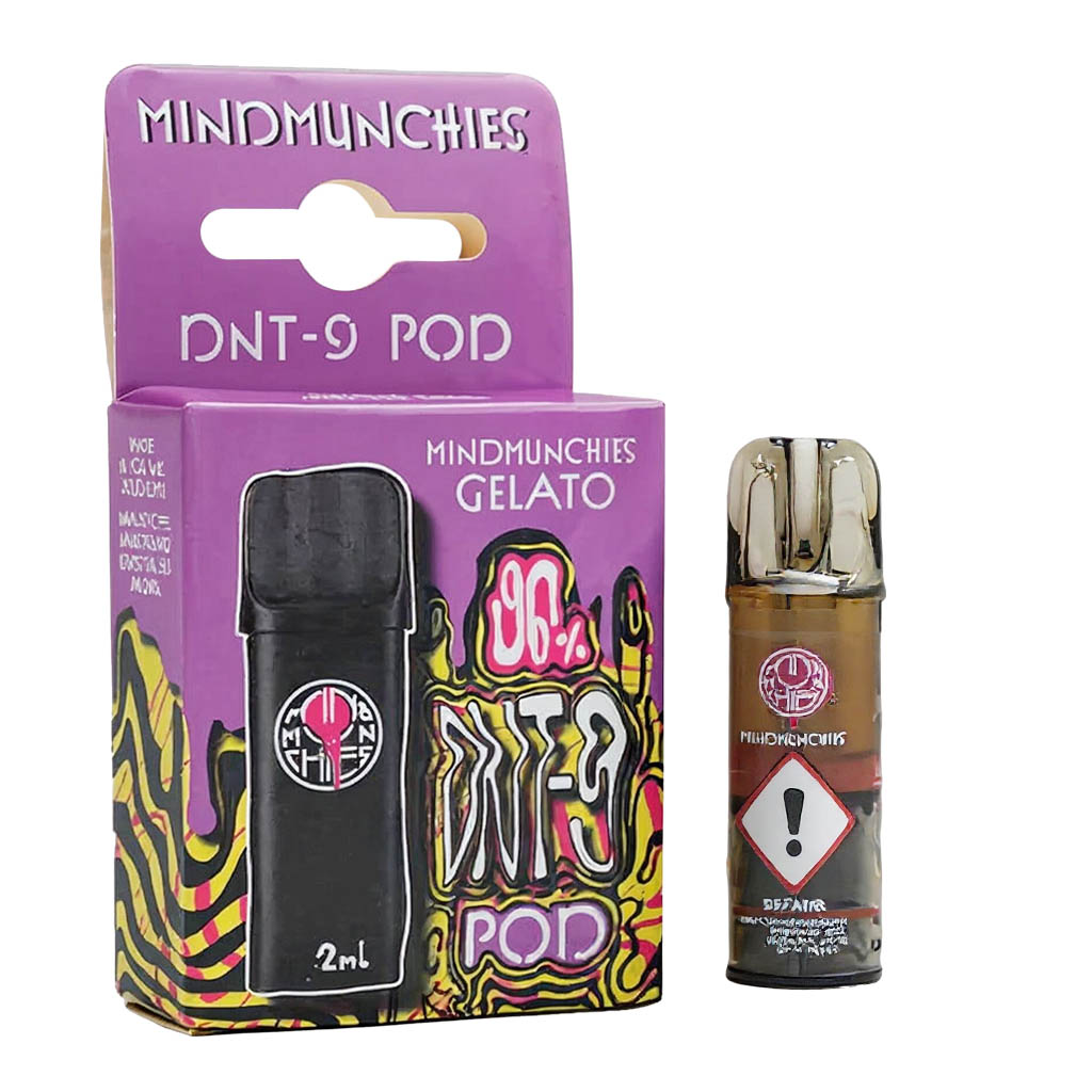 Mind Munchies DNT-9 Pod Gelato 2ml Mind Munchies DNT-9 Pod Gelato 2ml