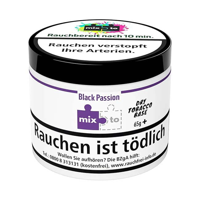 Mixto_black_passion_65g Mixto Tabak Black Passion