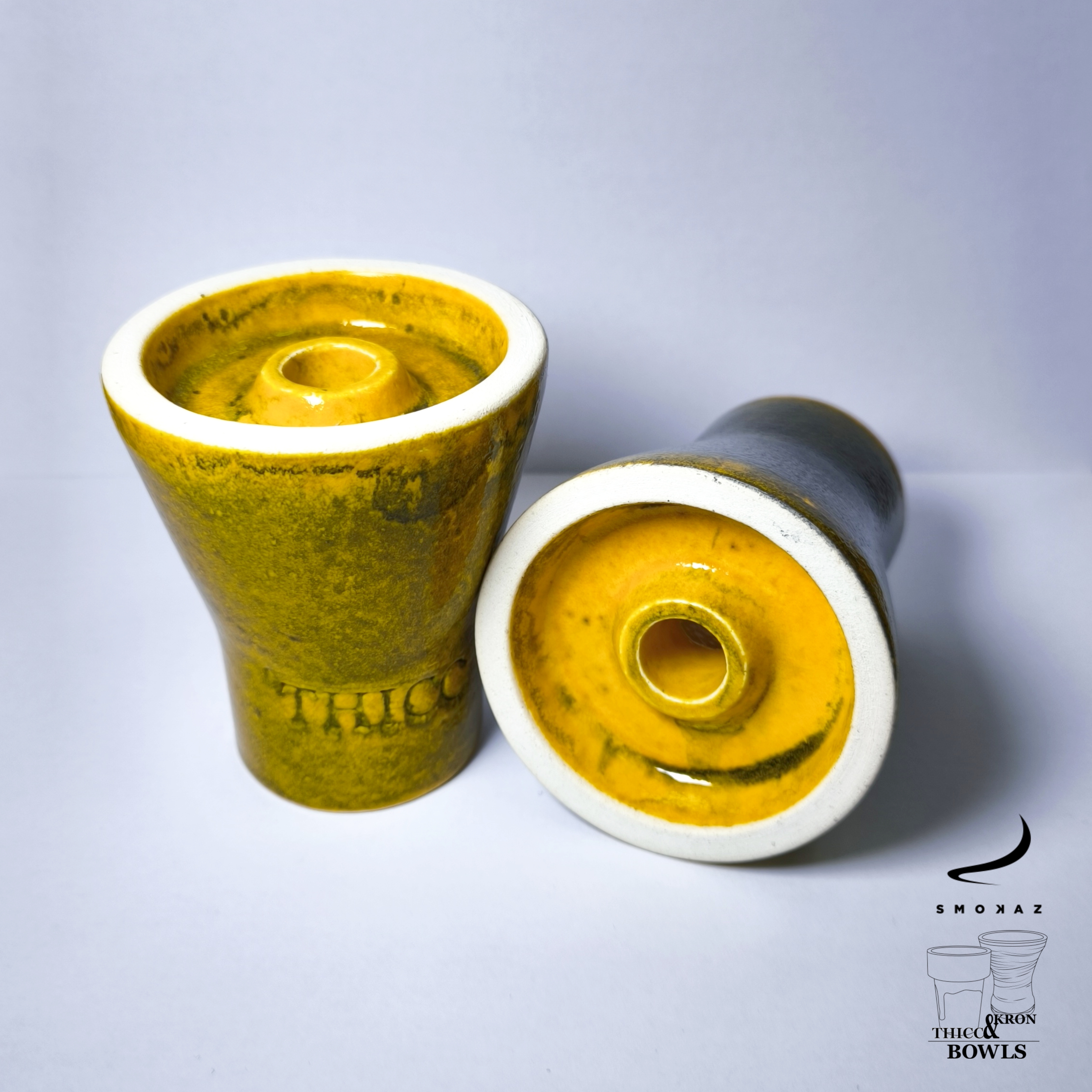 THICC Bowl Plus Phunnel Black and Yellow THICC Bowl Plus Phunnel Black and Yellow