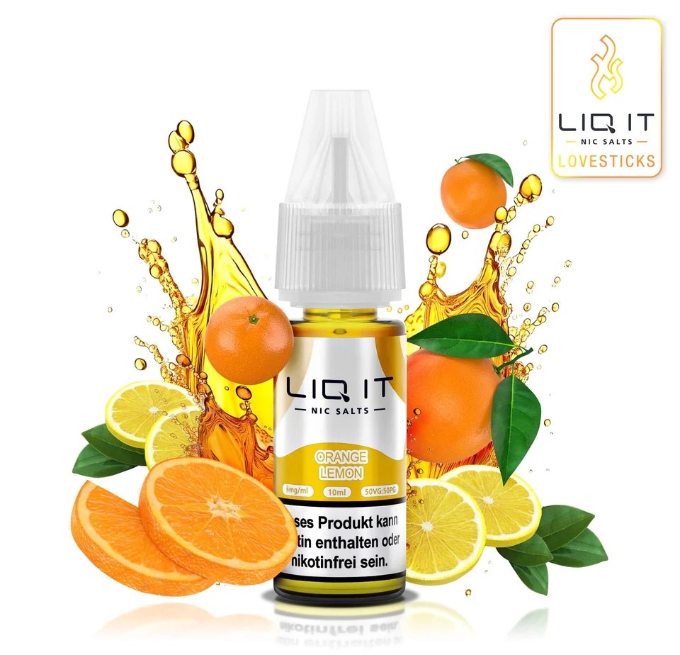 Lovesticks Liq It Liquid Orange Lemon 10ml Lovesticks Liq It Liquid Orange Lemon 10ml