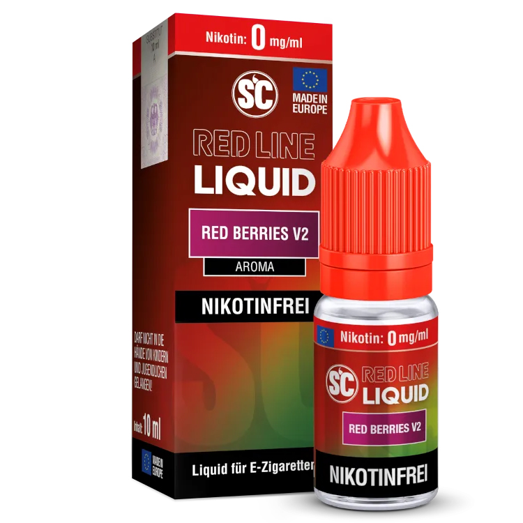 SC Red Line Liquid Red Berries V2 10ml 0mg