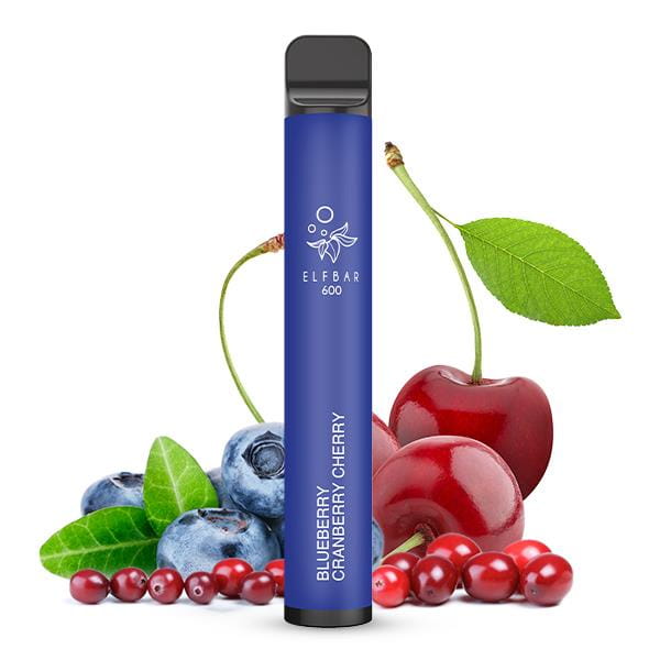 Elfbar 600 - Einweg E-Zigarette Blueberry Cranberry Cherry 2% Nikotin