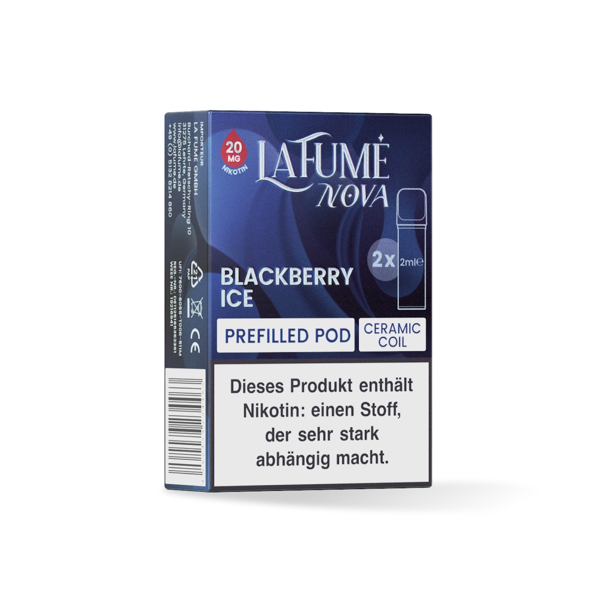 La Fume Nova Pod Blackberry Ice