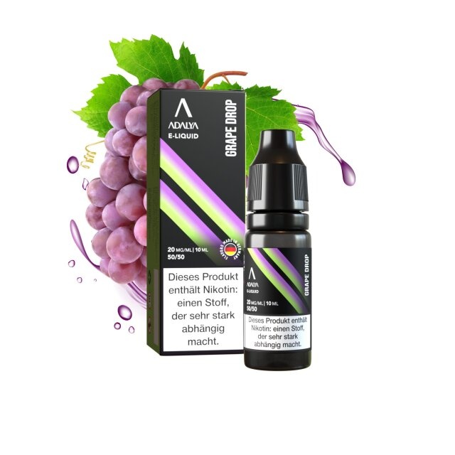 Adalya - Grape Drop Nikotinsalz Liquid 10ml | 20mg/ml