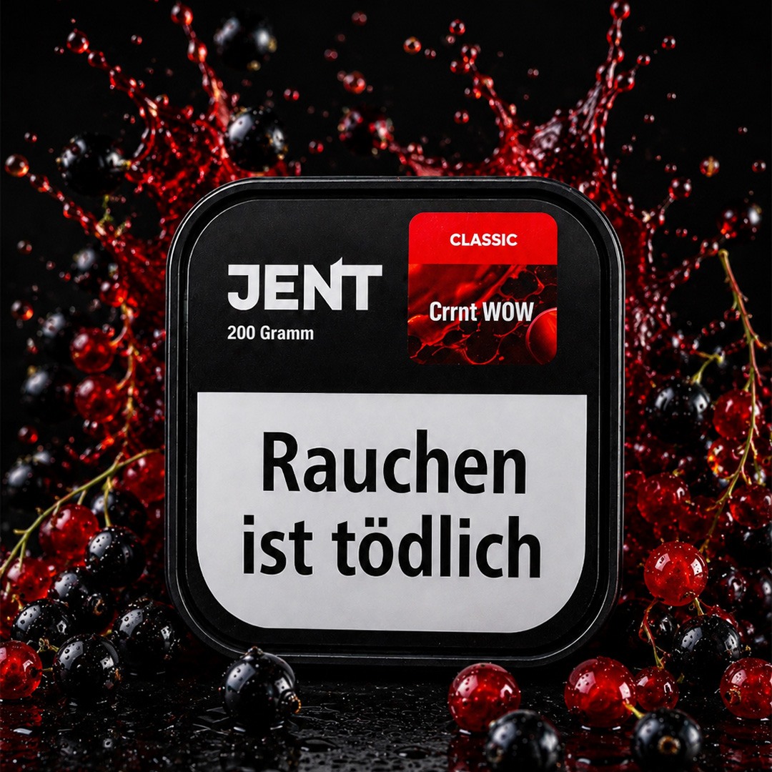 JENT - Classic Line - Crrnt Wow 200g Shisha Tabak JENT - Classic Line - Crrnt Wow 200g Shisha Tabak