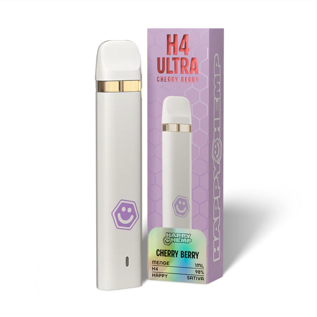 Happy Hemp - H4 Ultra Vape Cherry Berry 1ml
