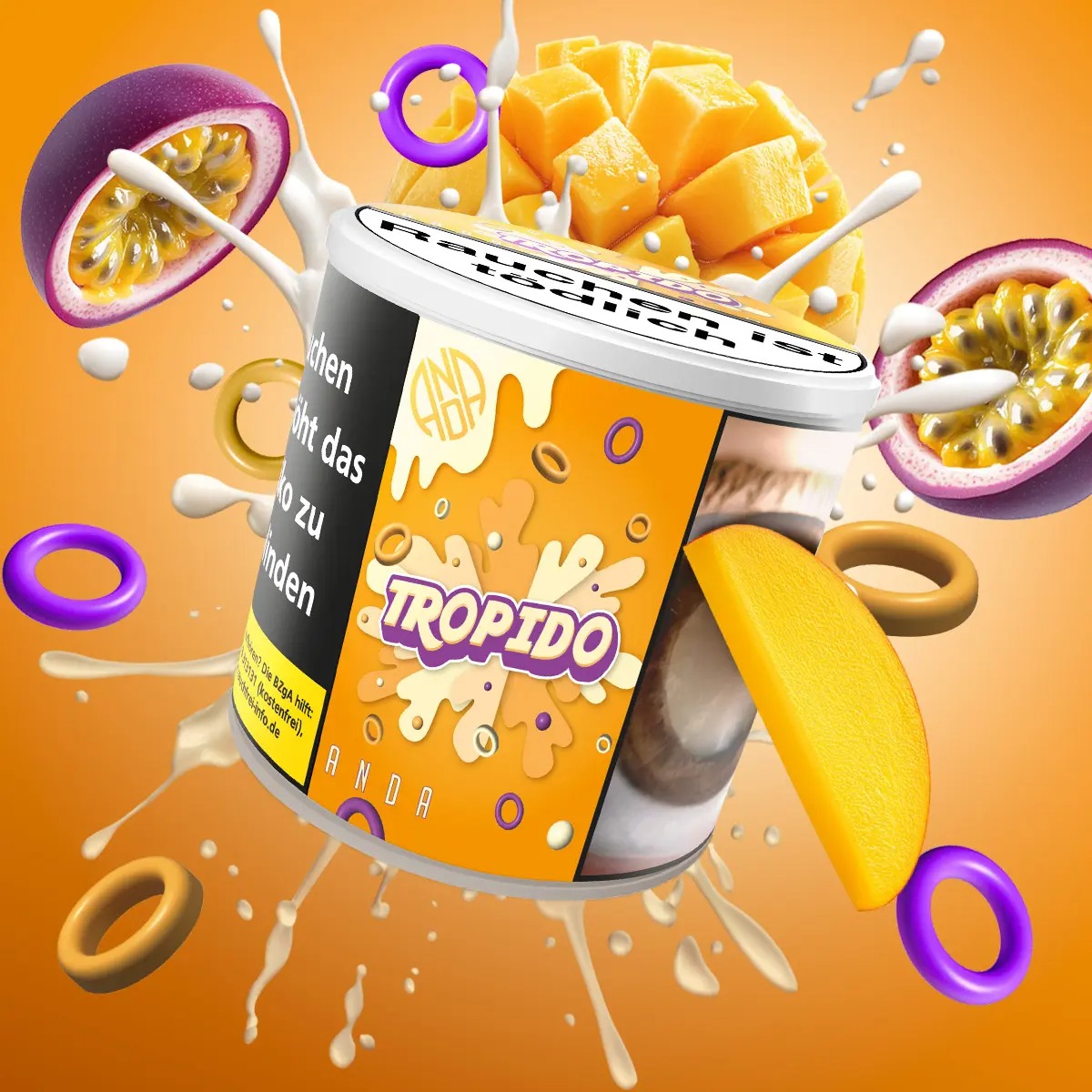 Anda Shisha Tabak - Tropido 200g