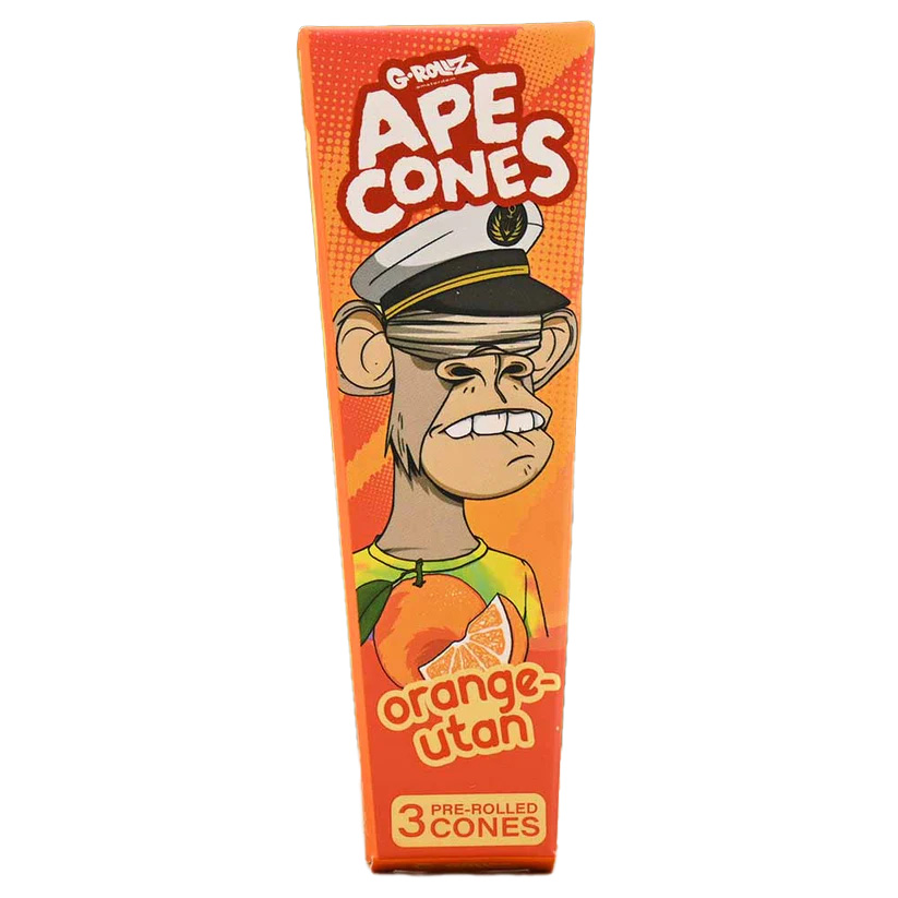 G Rollz Ape Cones Orange Utan G Rollz Ape Cones Orange Utan