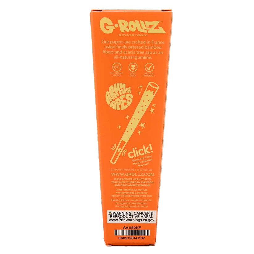 G Rollz Ape Cones Orange Utan G Rollz Ape Cones Orange Utan