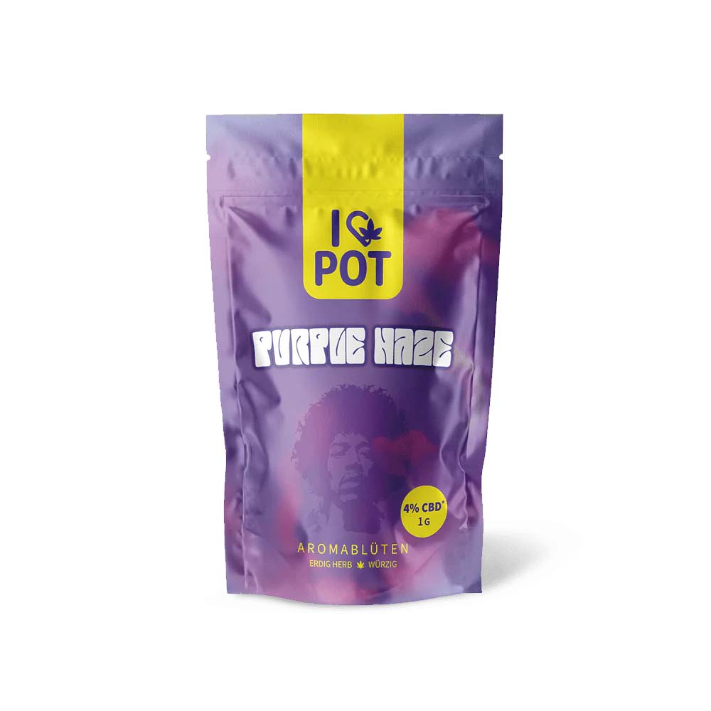I Love Pot CBD Blüte - Purple Haze 4% 1g