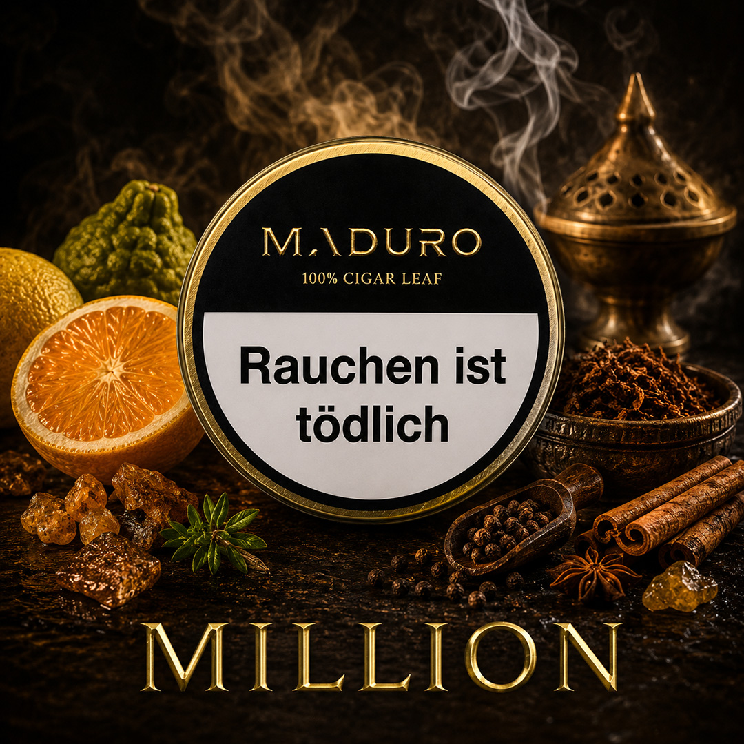 Naduro Darkblend Shisha Tabak Million 100g
