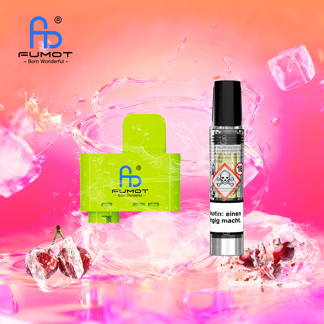 RandM Tornado Big Puff Pod Fizzy Cherry 10ml RandM Tornado Big Puff Pod Fizzy Cherry 10ml