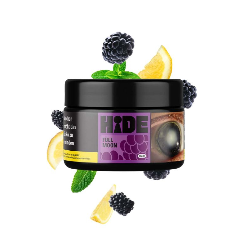 Hide Darkblend Shisha Tabak Dark Full Moon 200g Hide Darkblend Shisha Tabak Dark Full Moon 200g