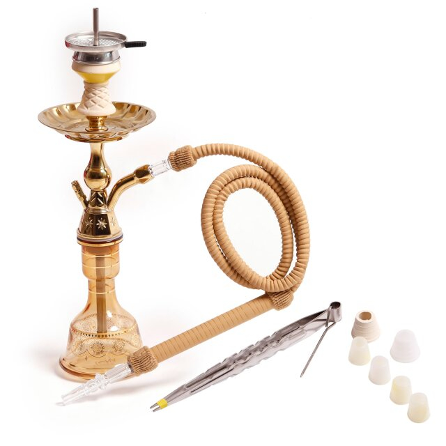 Luna Shisha Komplettset Small Tradi Deep Amber Luna Shisha Komplettset Small Tradi Deep Amber