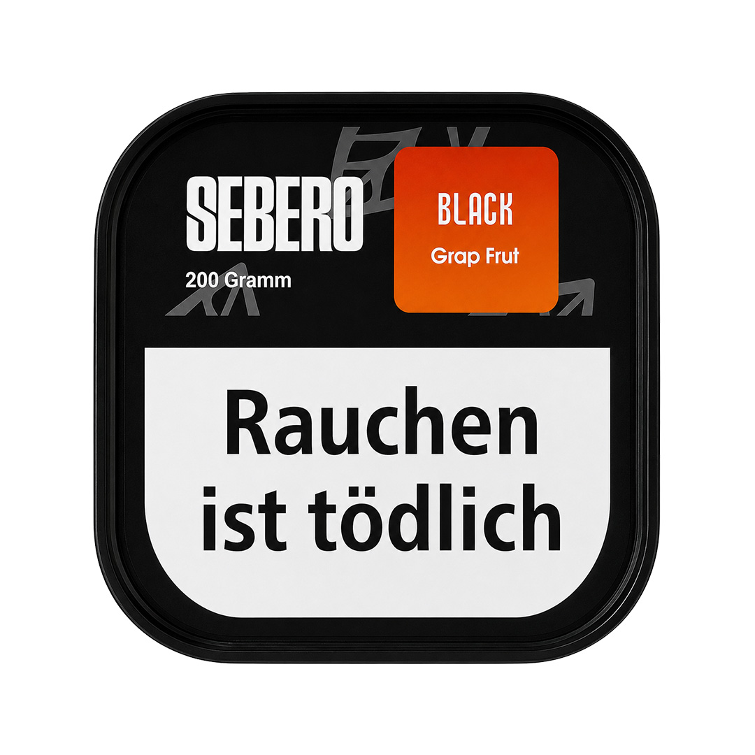 Sebero Darkblend Shisha Tabak Black Grapefruit 200g
