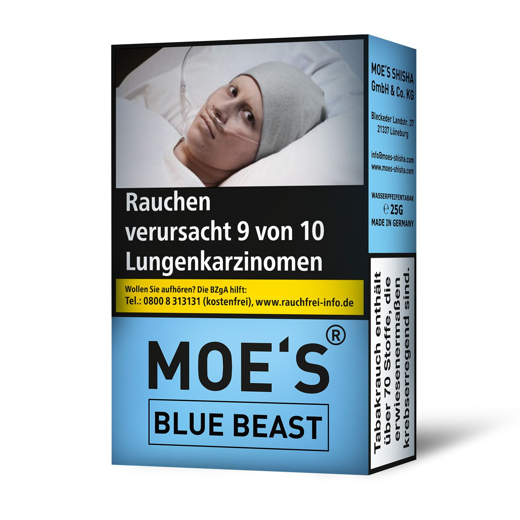 MOE's Tobacco - Blue Beast 25g Probierpackung