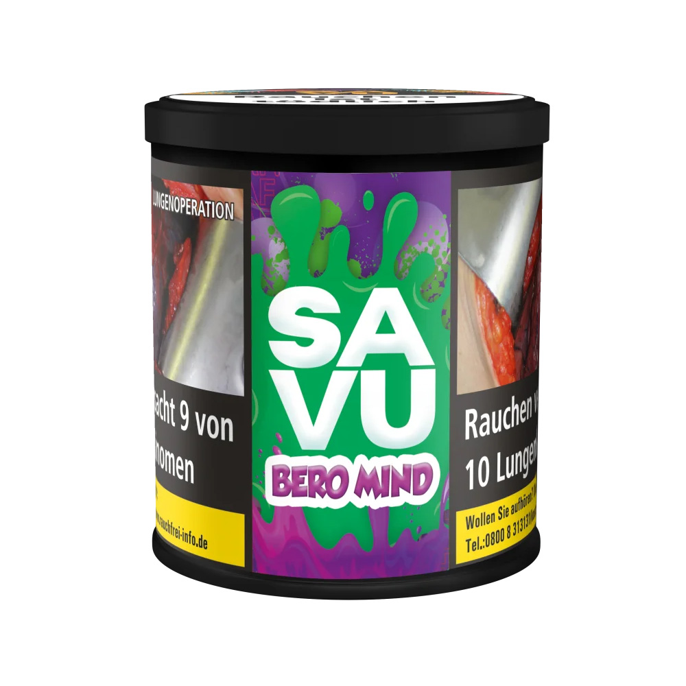 Savu Virginia Shisha Tabak Bero Mind 200g