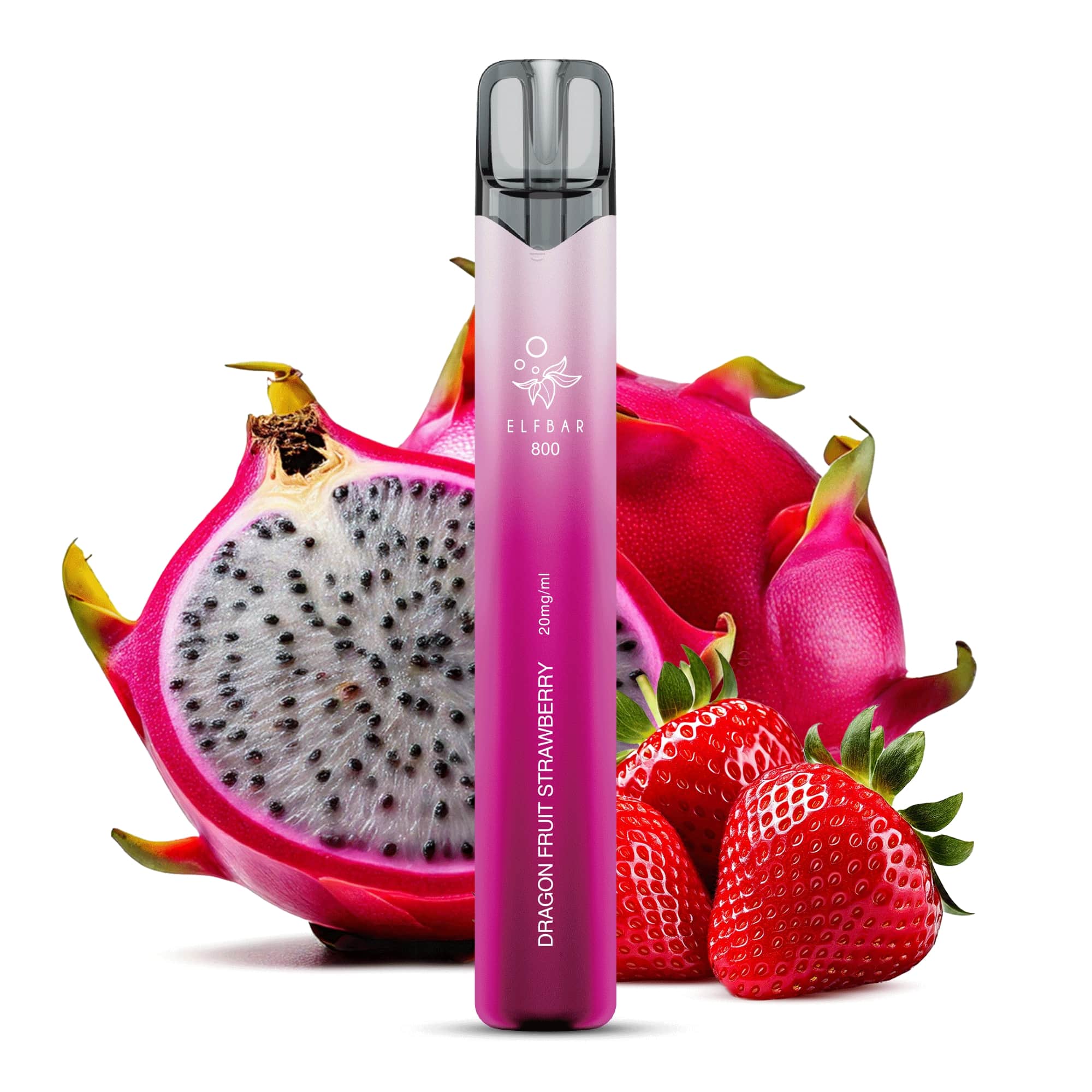 Elfbar 800 - Einweg E-Zigarette - Dragon Fruit Strawberry 2% Nikotin