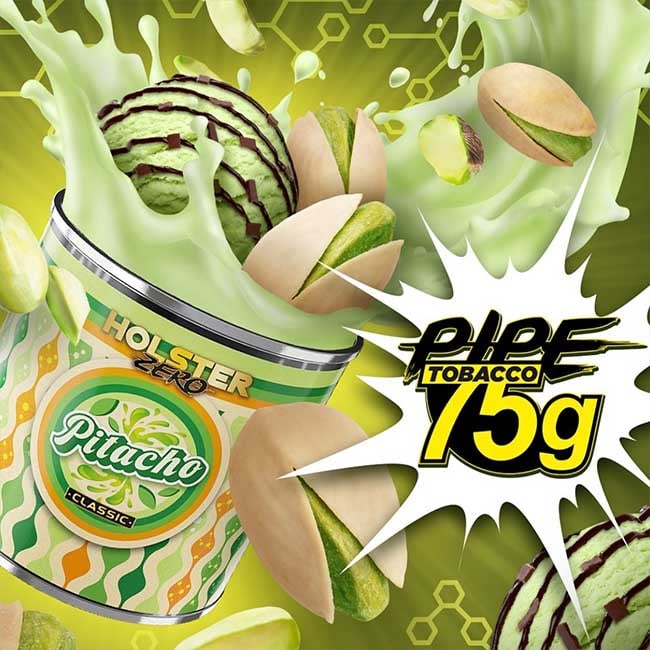 Holster Zero Pfeifentabak Pitacho 75g Holster Zero Pfeifentabak Pitacho 75g