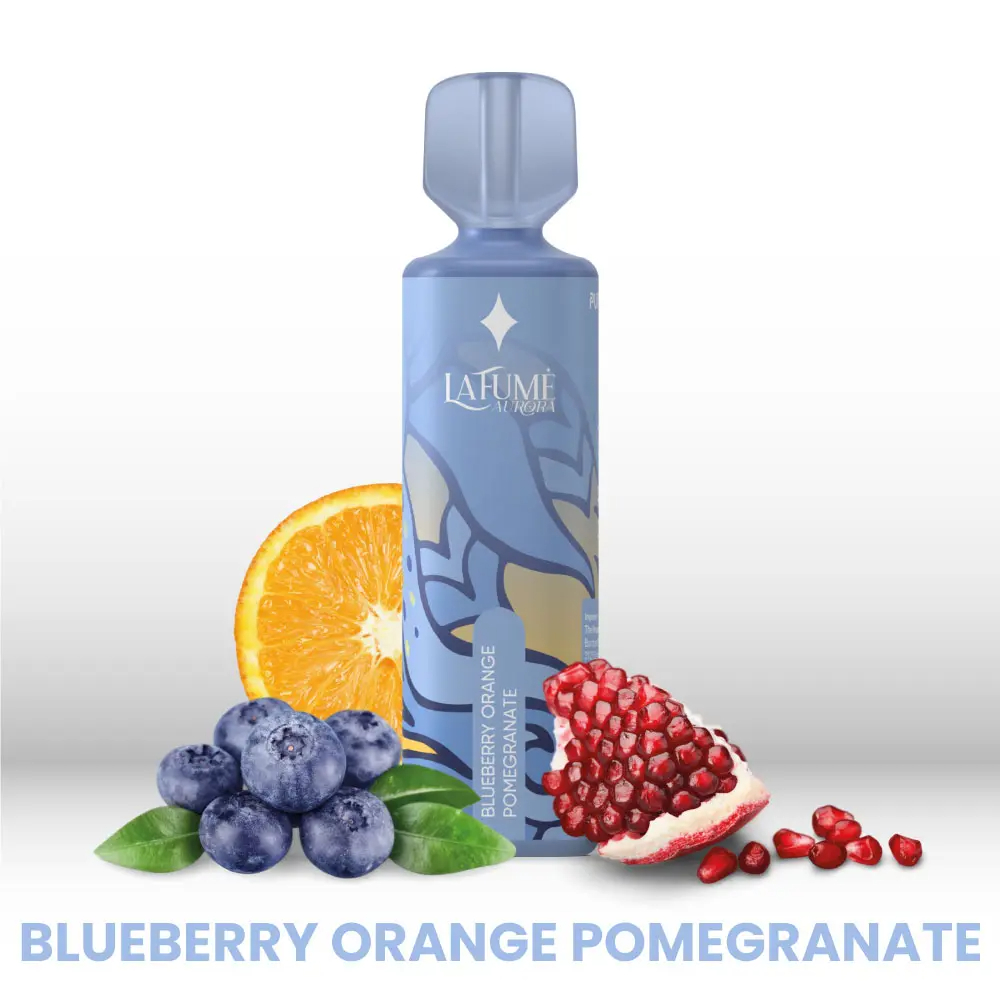 La Fume AURORA Vape - Einweg E-Shisha - Blueberry Orange Pomegranate 20mg