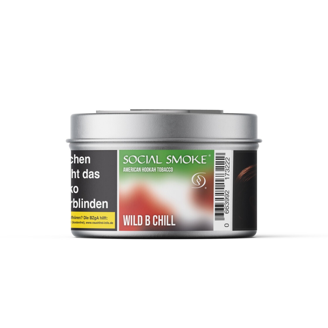 Social Smoke Shisha Tabak Wild B Chill 200g Social Smoke Shisha Tabak Wild B Chill 200g