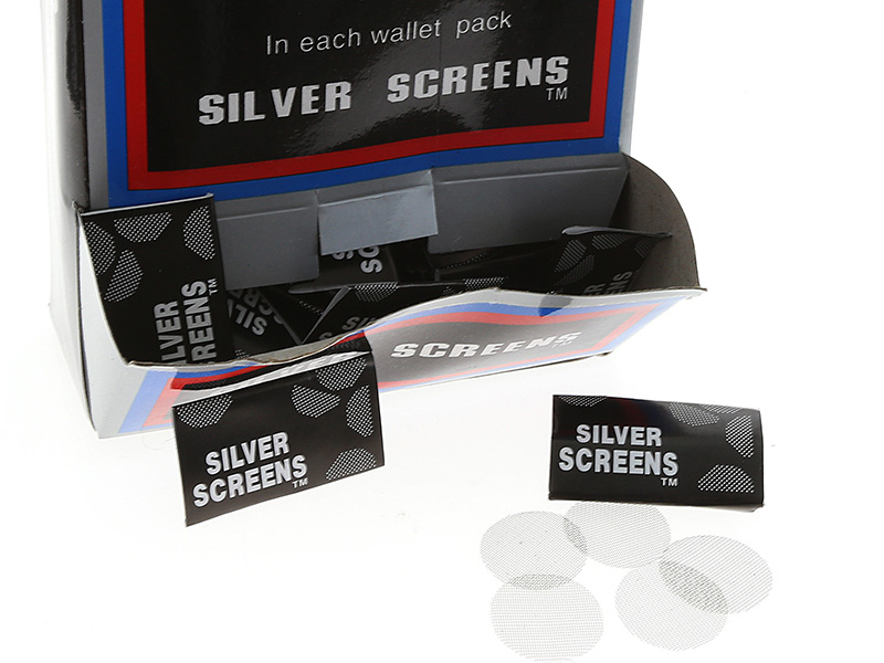 Silver Screens Siebe für Bongköpfe Silver Screens Siebe für Bongköpfe