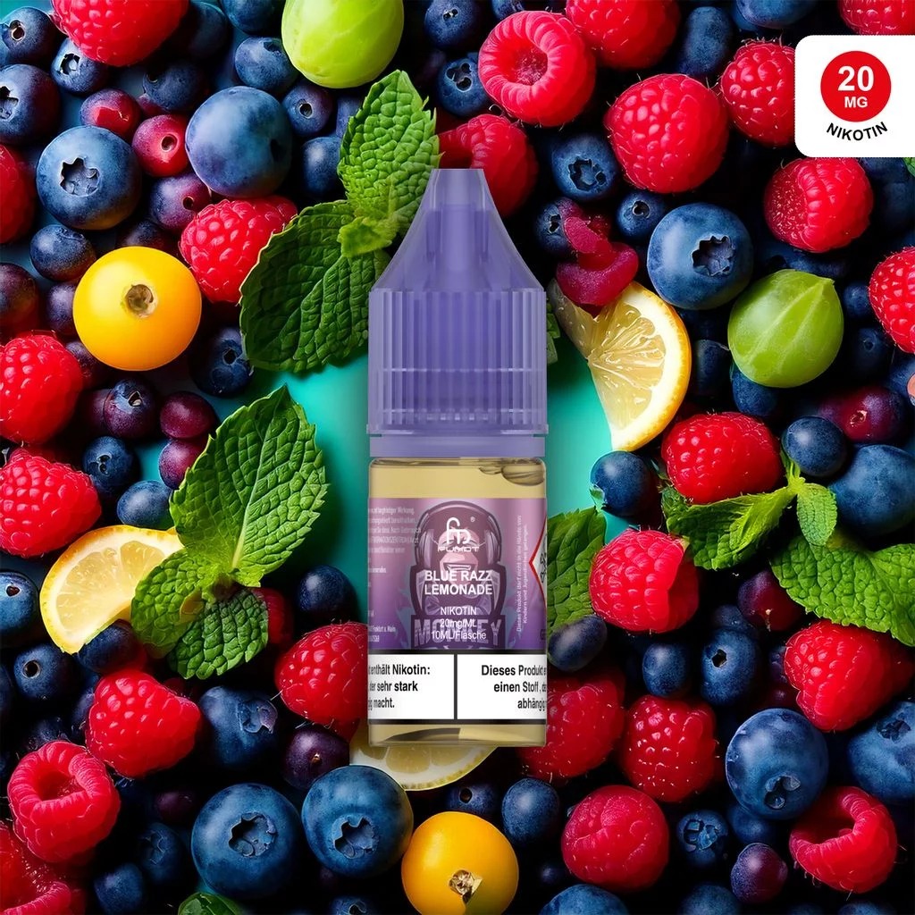 Randm Tornado Liquid Blue Razz Lemonade Nikotinsalz 20mg 10ml