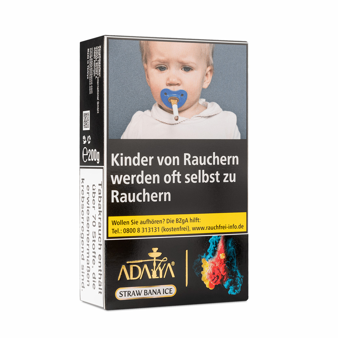 Adalya Shisha Tabak Straw Bana Ice 200g Adalya Shisha Tabak Straw Bana Ice 200g