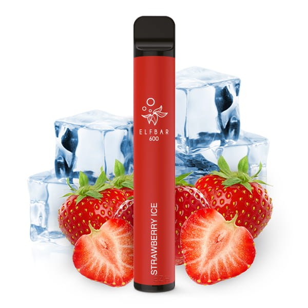 Elfbar 600 - Einweg E-Zigarette Strawberry Ice 2% Nikotin