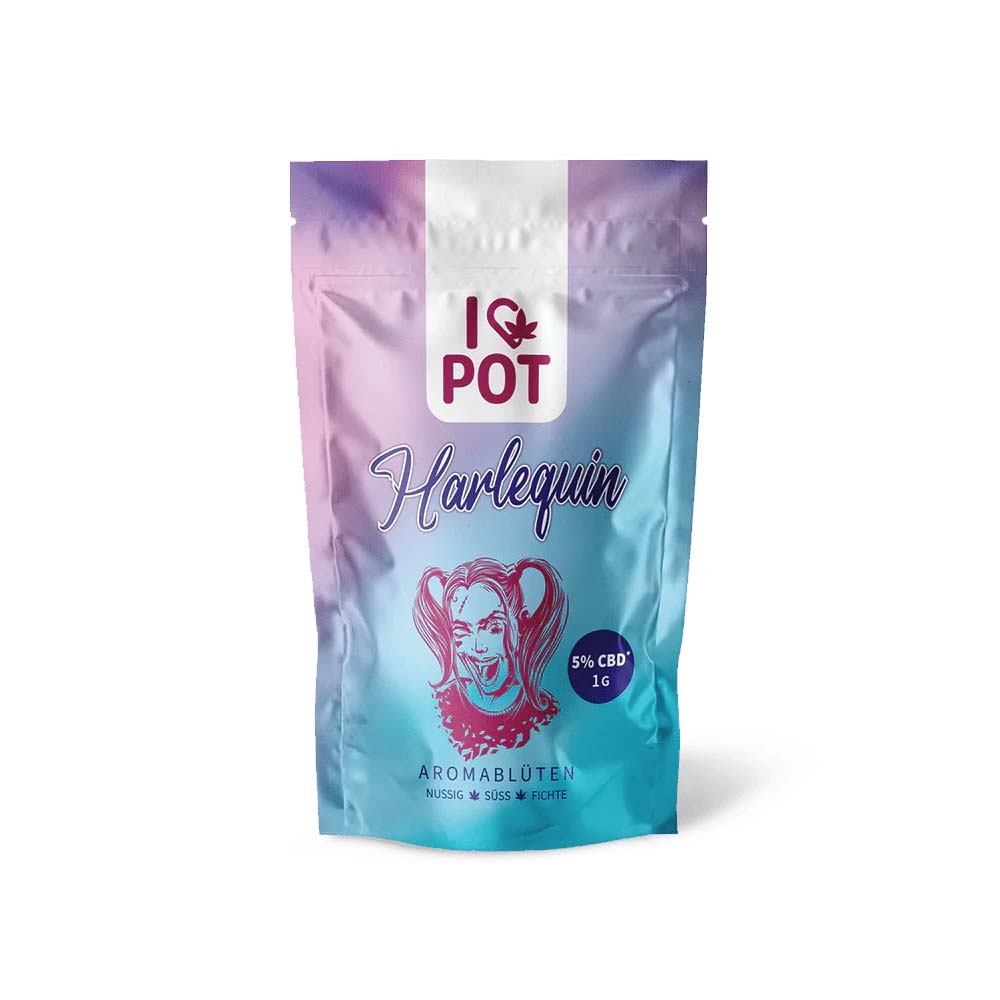I Love Pot CBD Blüte - Harlequin 5% 1g