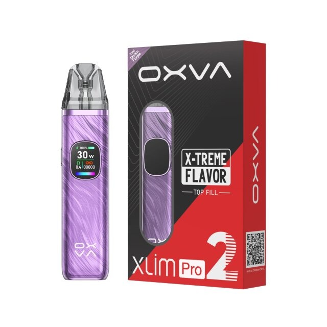 Oxva Xlim Pro 2 Pod System Kit Dream Purple Oxva Xlim Pro 2 Pod System Kit Dream Purple