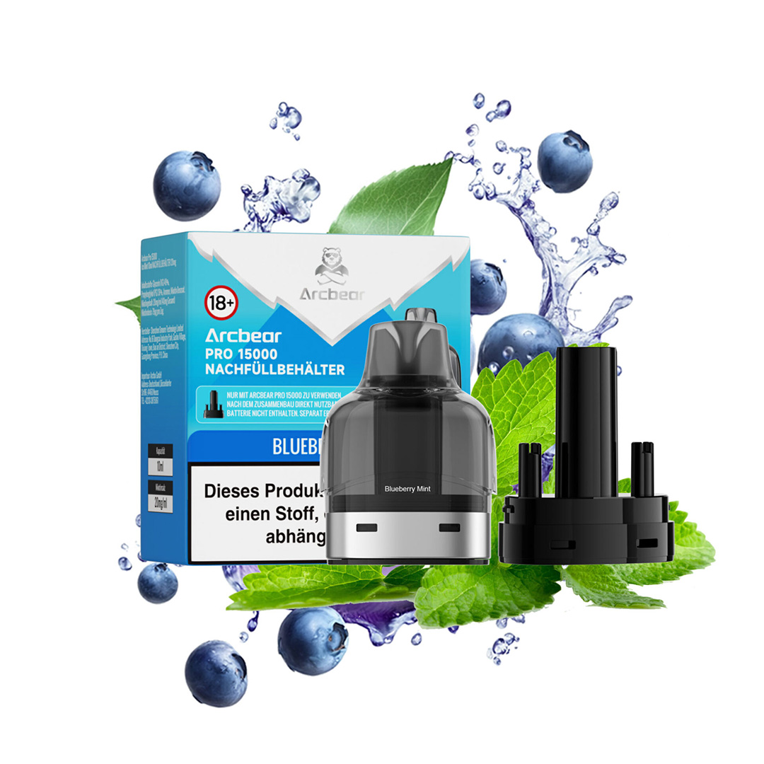 Arcbear - Pro 15000 Pod - Blueberry Mint 10ml