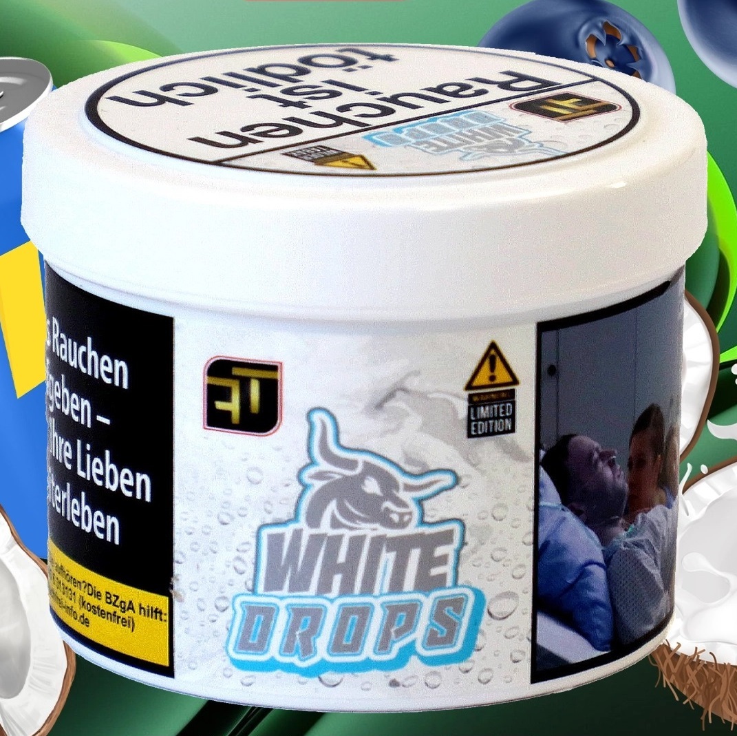 Fadi Tobaggo Shisha Tabak White Drops 200g Fadi Tobaggo Shisha Tabak White Drops 200g