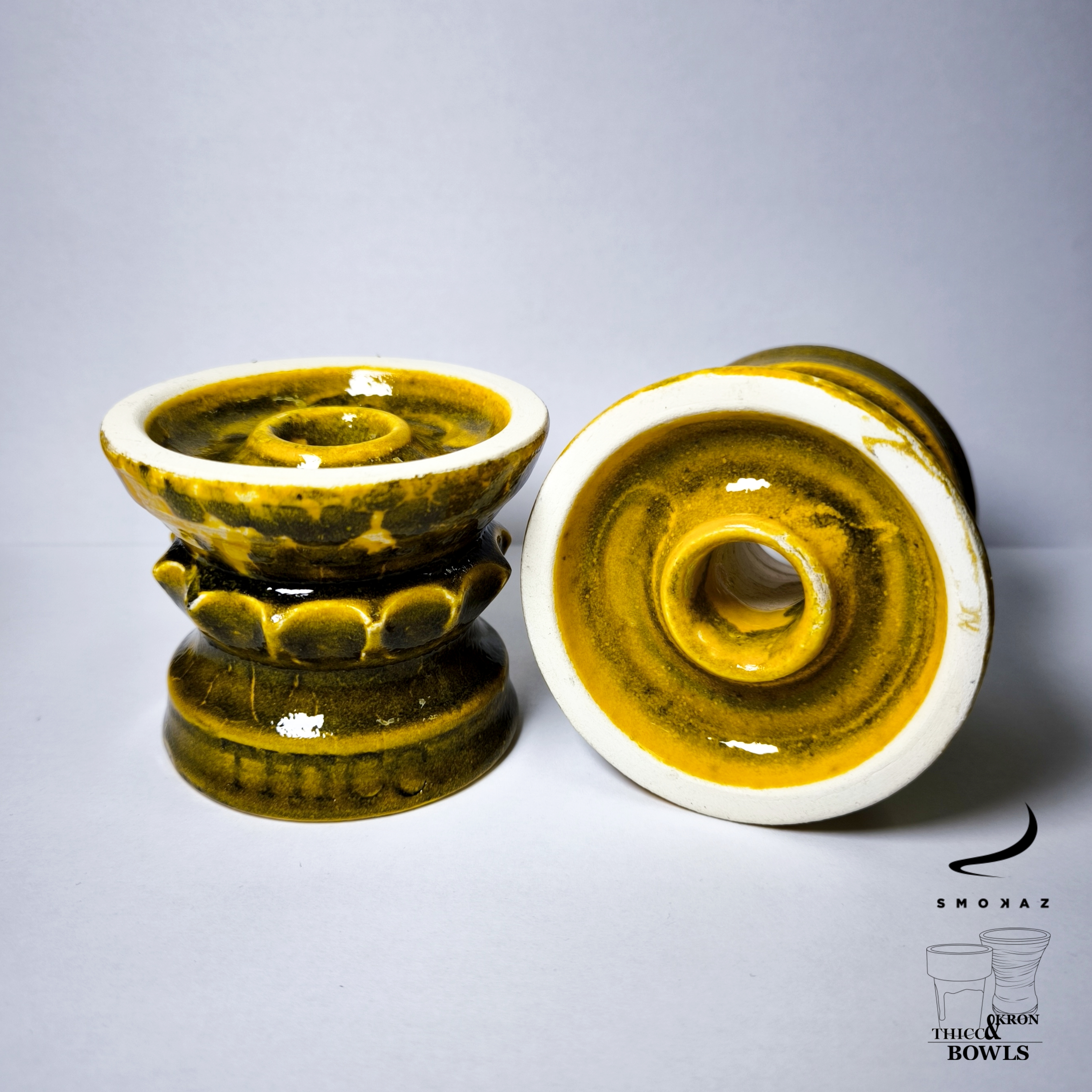 THICC Bowls Elegance Phunnel Black and Yellow THICC Bowls Elegance Phunnel Black and Yellow