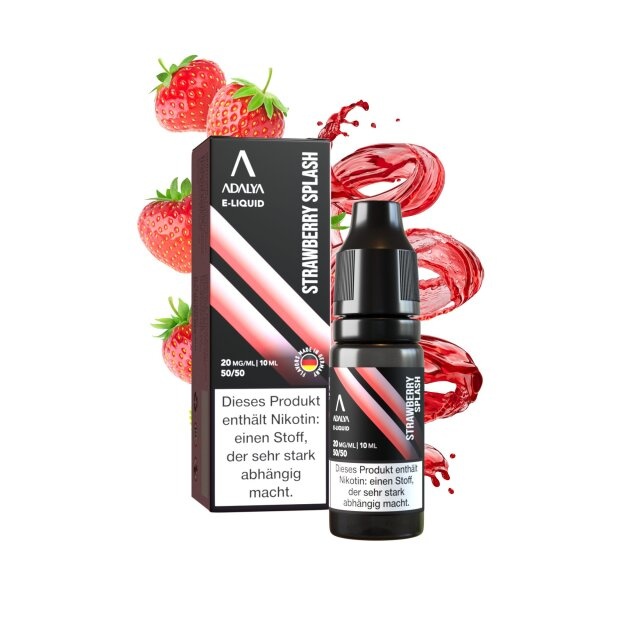 Adalya - Strawberry Splash Nikotinsalz Liquid 10ml | 20mg/ml