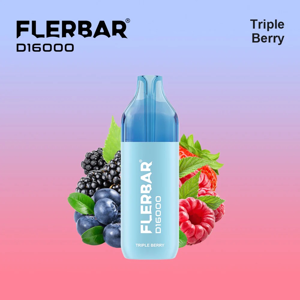 Flerbar - D16000 - Triple Berry Flerbar - D16000 - Triple Berry
