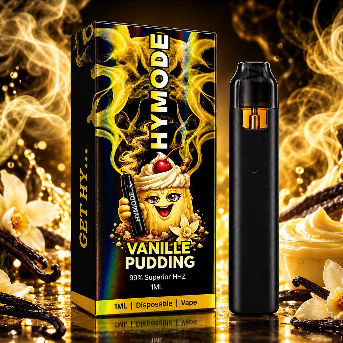 Hymode Vanille Pudding HHZ Vape 1ml