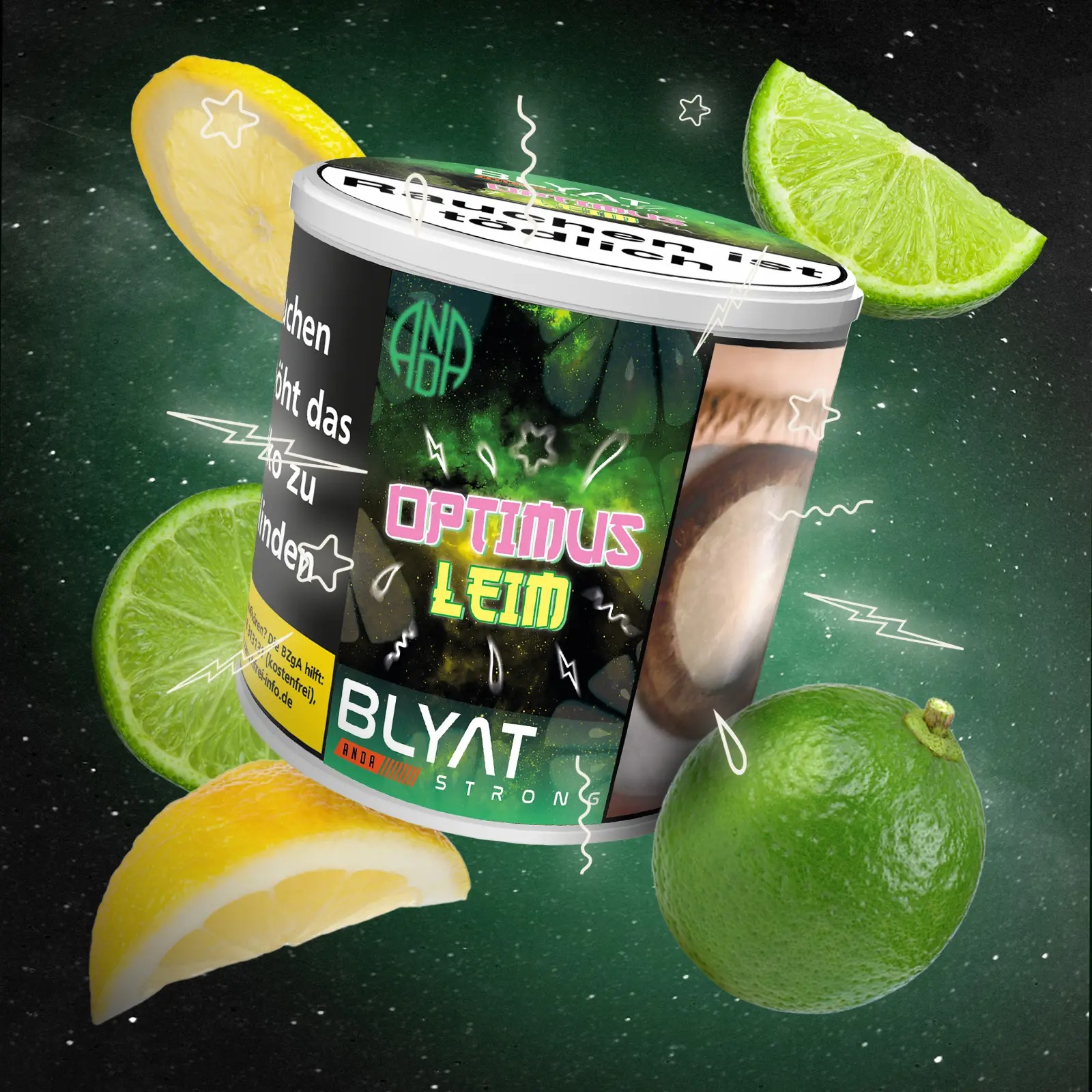 Blyat Shisha Tabak Optimus Leim 200g Blyat Shisha Tabak Optimus Leim 200g