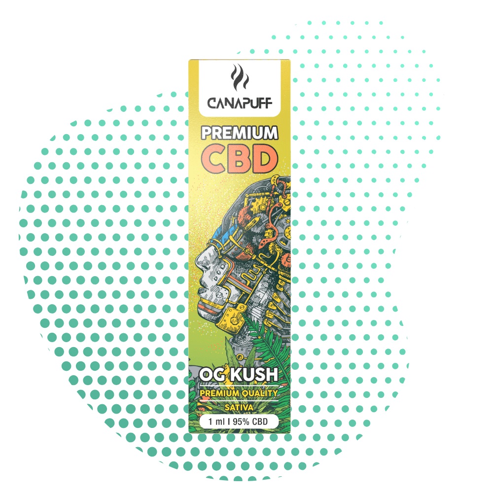 Canapuff CBD Vape - OG Kush 1ml