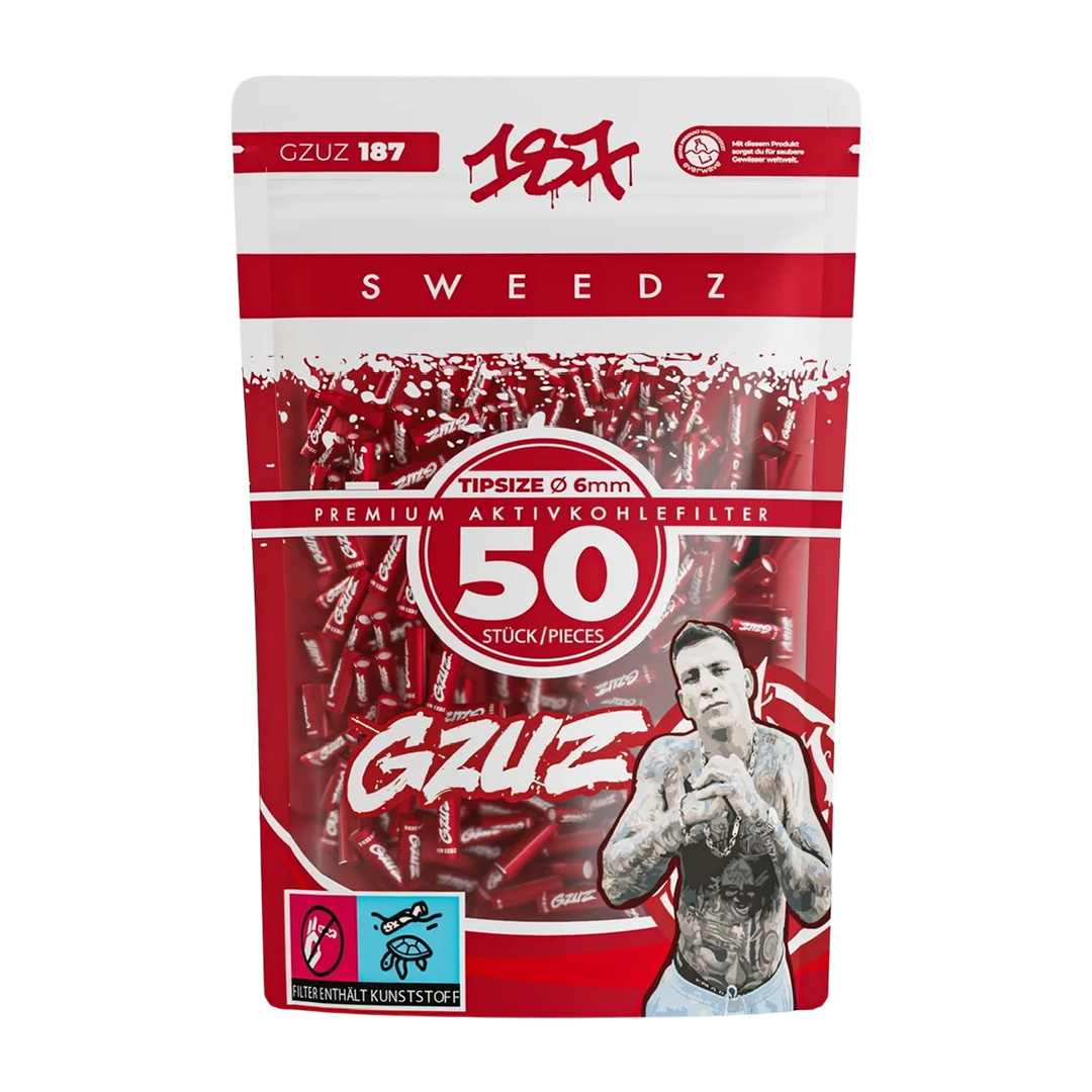 187 Sweedz Aktivkohlefilter GZUZ 6mm 50 Stück 187 Sweedz Aktivkohlefilter GZUZ 6mm 50 Stück