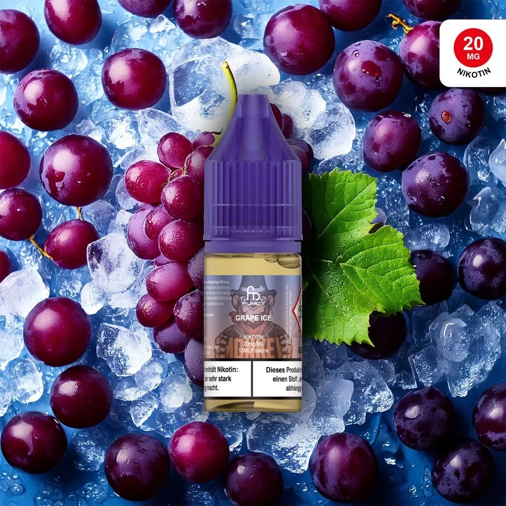 Randm Tornado Liquid Grape Ice Nikotinsalz 20mg 10ml