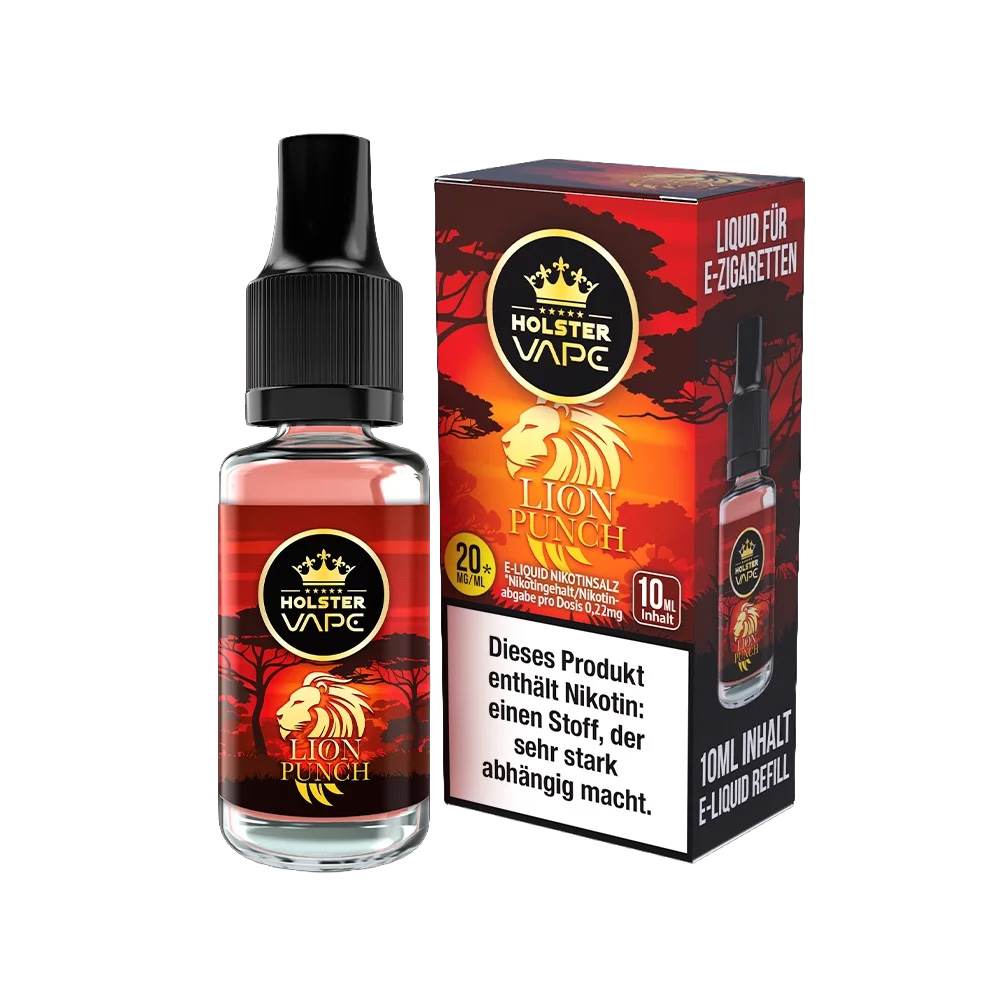 Holster Liquid Lion Punch 20mg 10ml Holster Liquid Lion Punch 20mg 10ml