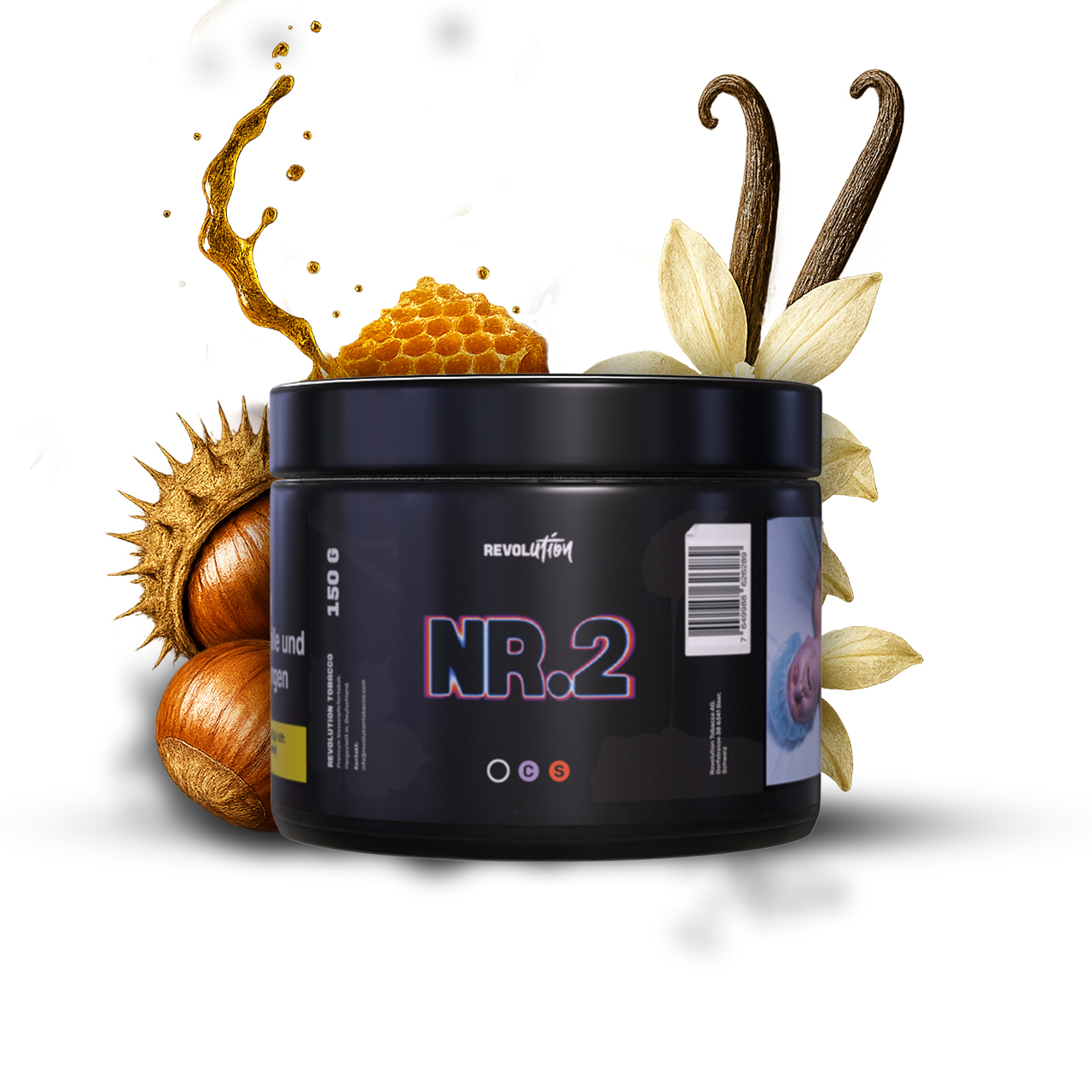 Revolution Shisha Tabak Nr. 2 150g Revolution Shisha Tabak Nr. 2 150g