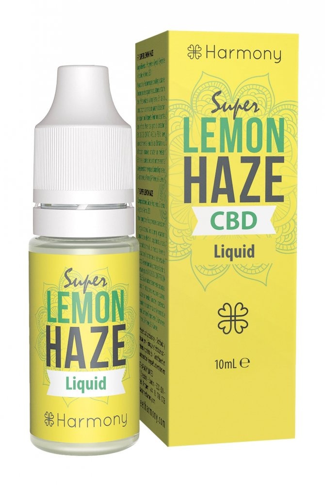 Harmony CBD Liquid Super Lemon Haze 10ml 300mg Harmony CBD Liquid Super Lemon Haze 10ml 300mg