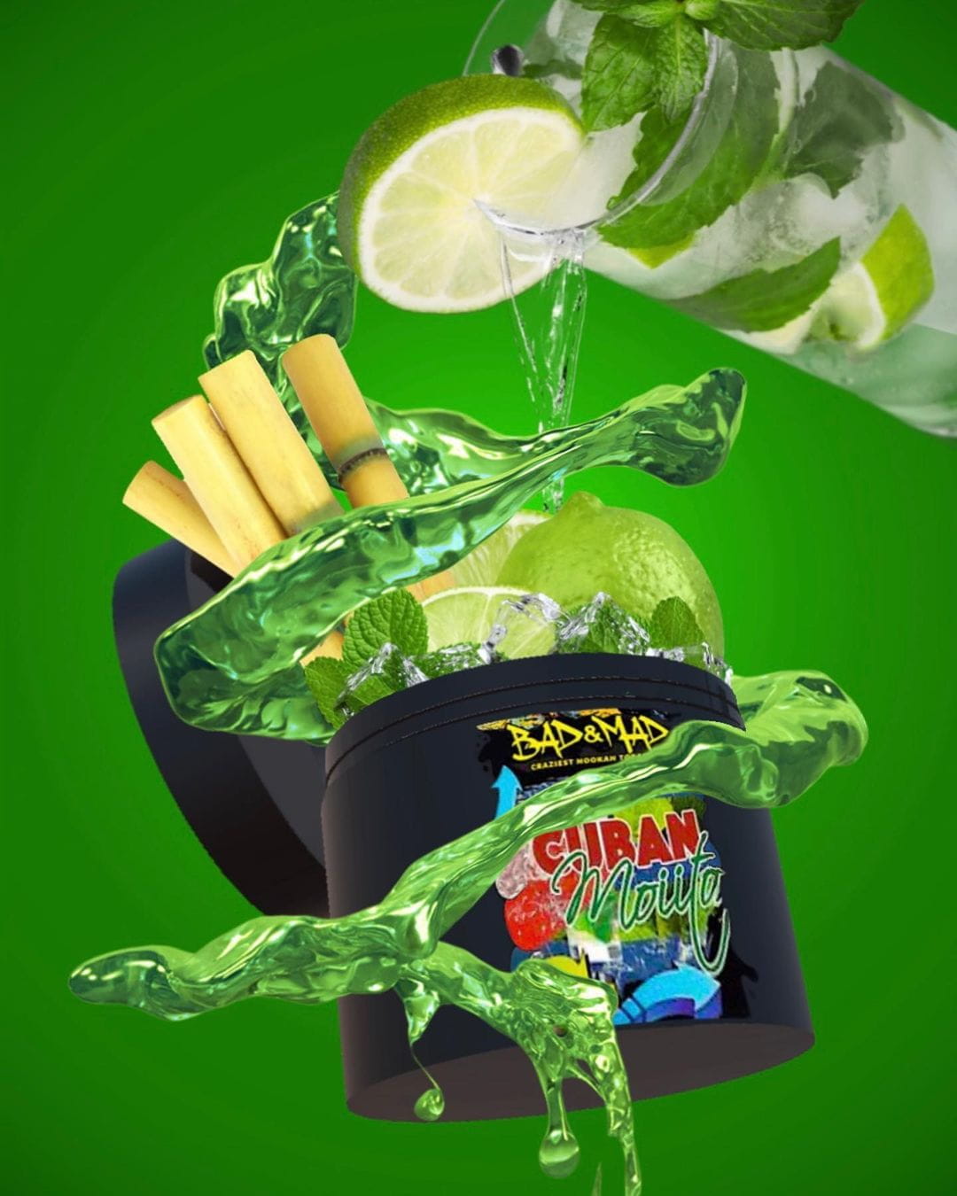 Bad_Und_Mad_Cuban_Mojito Bad & Mad - Cuban Mojito 25g