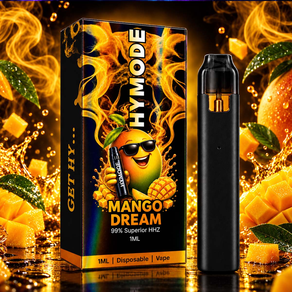 Hymode Mango Dream HHZ Vape 1ml Hymode Mango Dream HHZ Vape 1ml